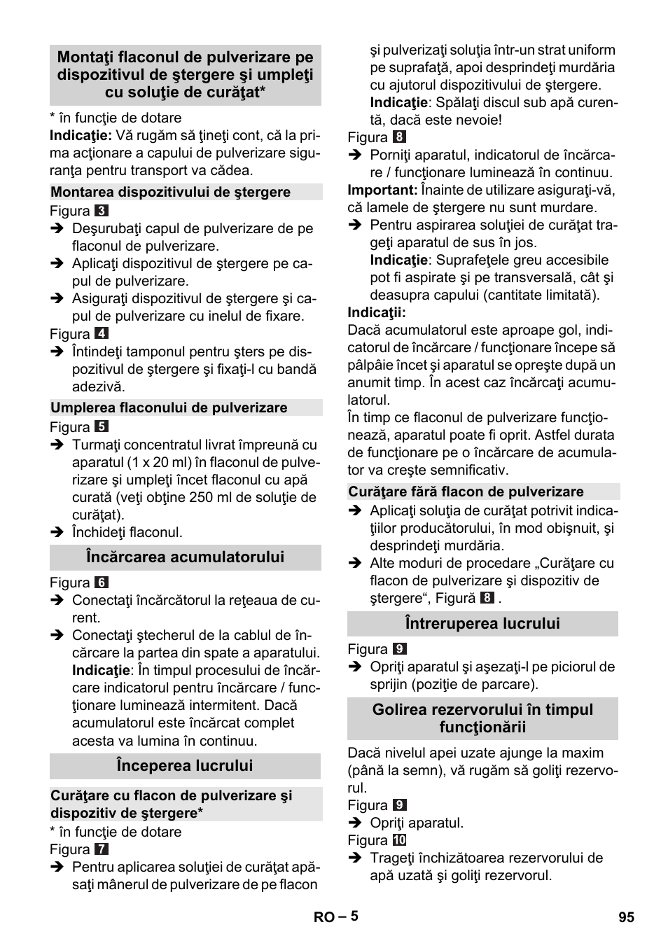 Karcher WV 50 Plus User Manual | Page 95 / 152