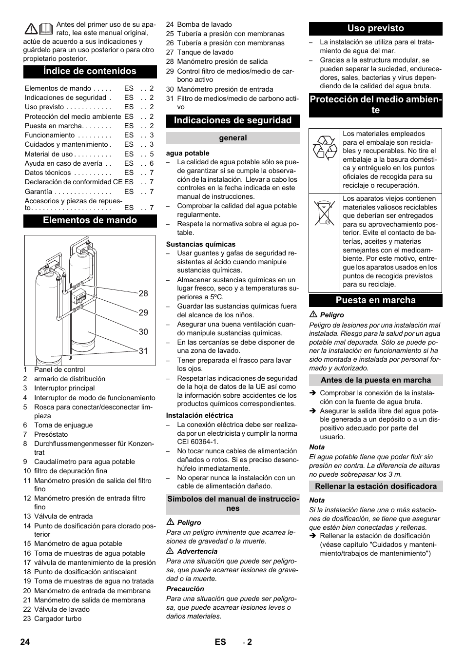 Karcher Úpravna vody WPC 10000 SW User Manual | Page 24 / 32