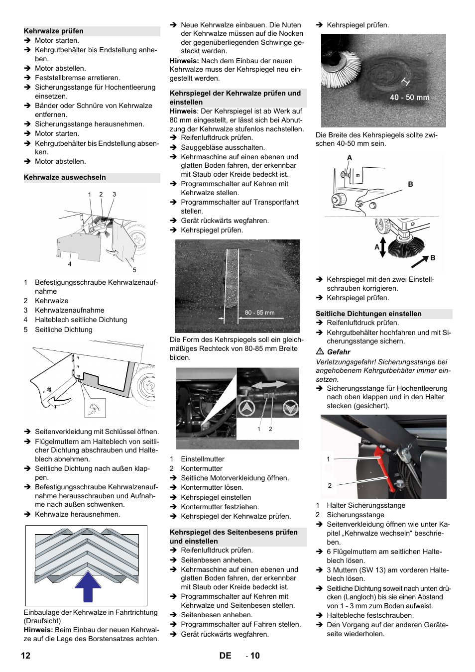 Karcher KM 130-300 R Lpg User Manual | Page 12 / 448