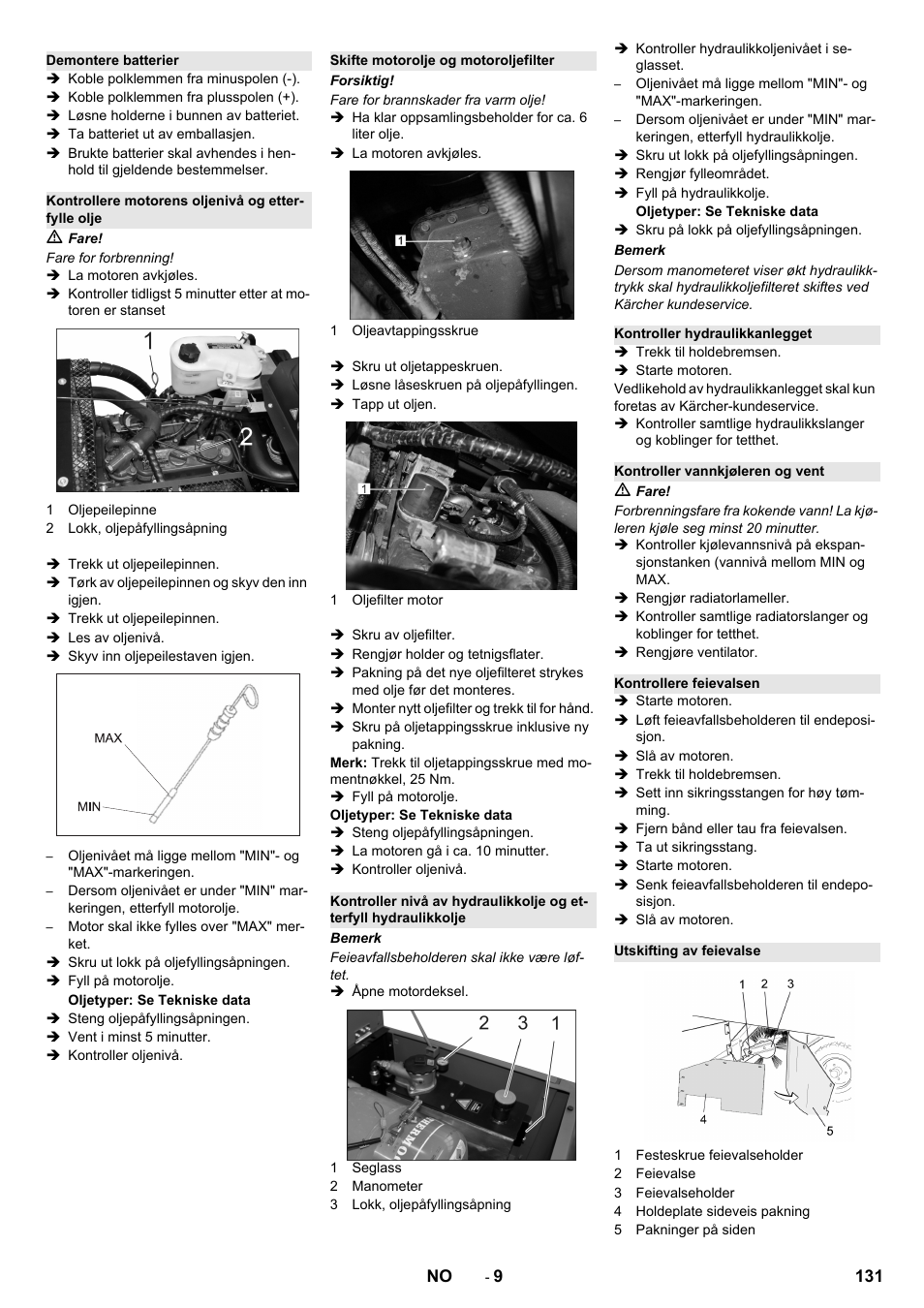 Karcher KM 130-300 R Lpg User Manual | Page 131 / 448