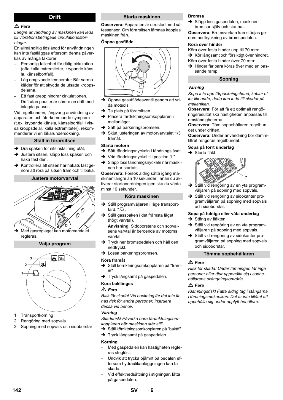 Drift | Karcher KM 130-300 R Lpg User Manual | Page 142 / 448