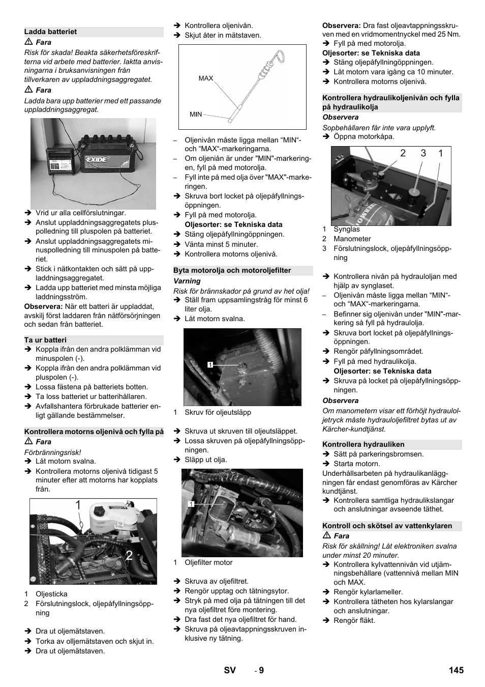 Karcher KM 130-300 R Lpg User Manual | Page 145 / 448