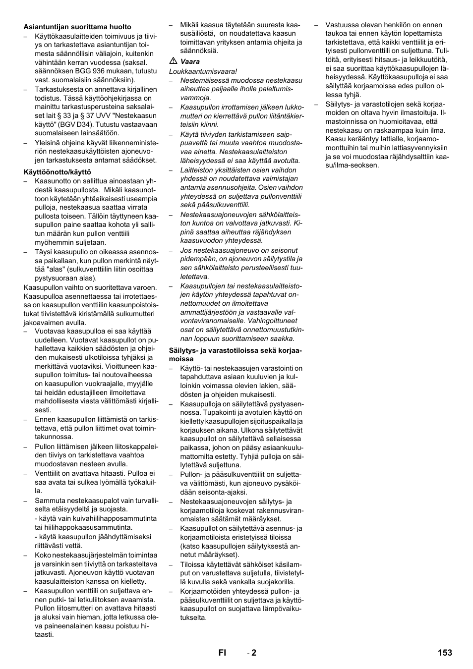 153 fi | Karcher KM 130-300 R Lpg User Manual | Page 153 / 448