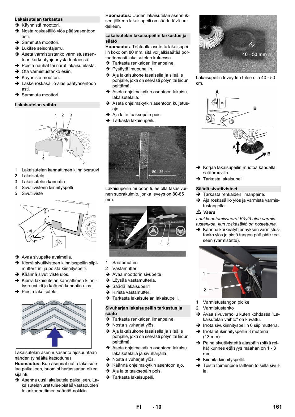 Karcher KM 130-300 R Lpg User Manual | Page 161 / 448