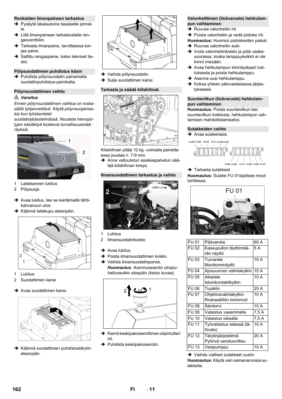 Karcher KM 130-300 R Lpg User Manual | Page 162 / 448