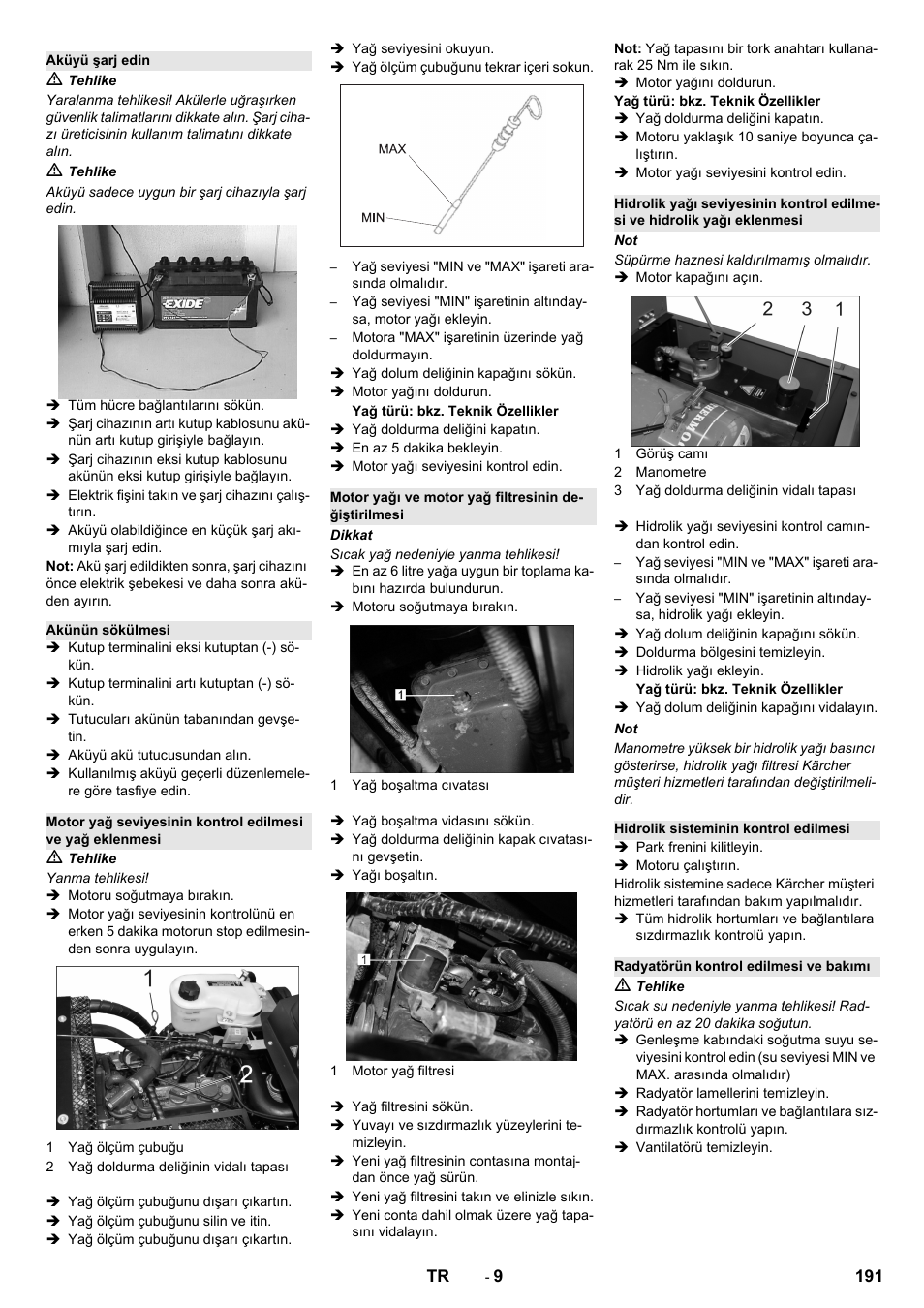 Karcher KM 130-300 R Lpg User Manual | Page 191 / 448