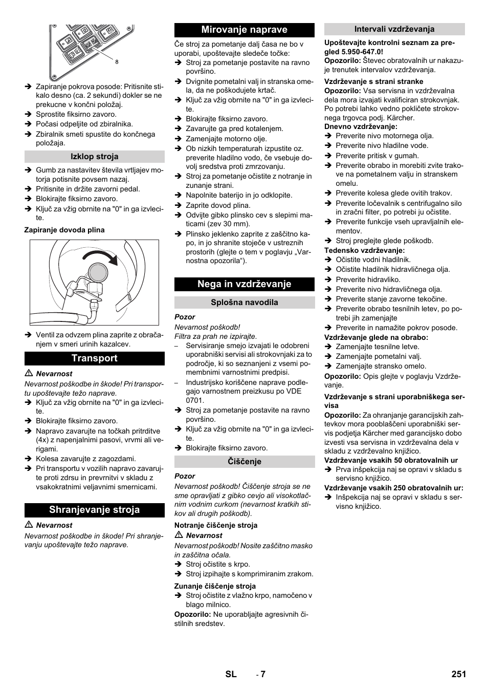 Karcher KM 130-300 R Lpg User Manual | Page 251 / 448