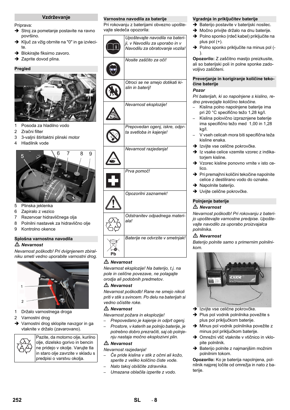 Karcher KM 130-300 R Lpg User Manual | Page 252 / 448