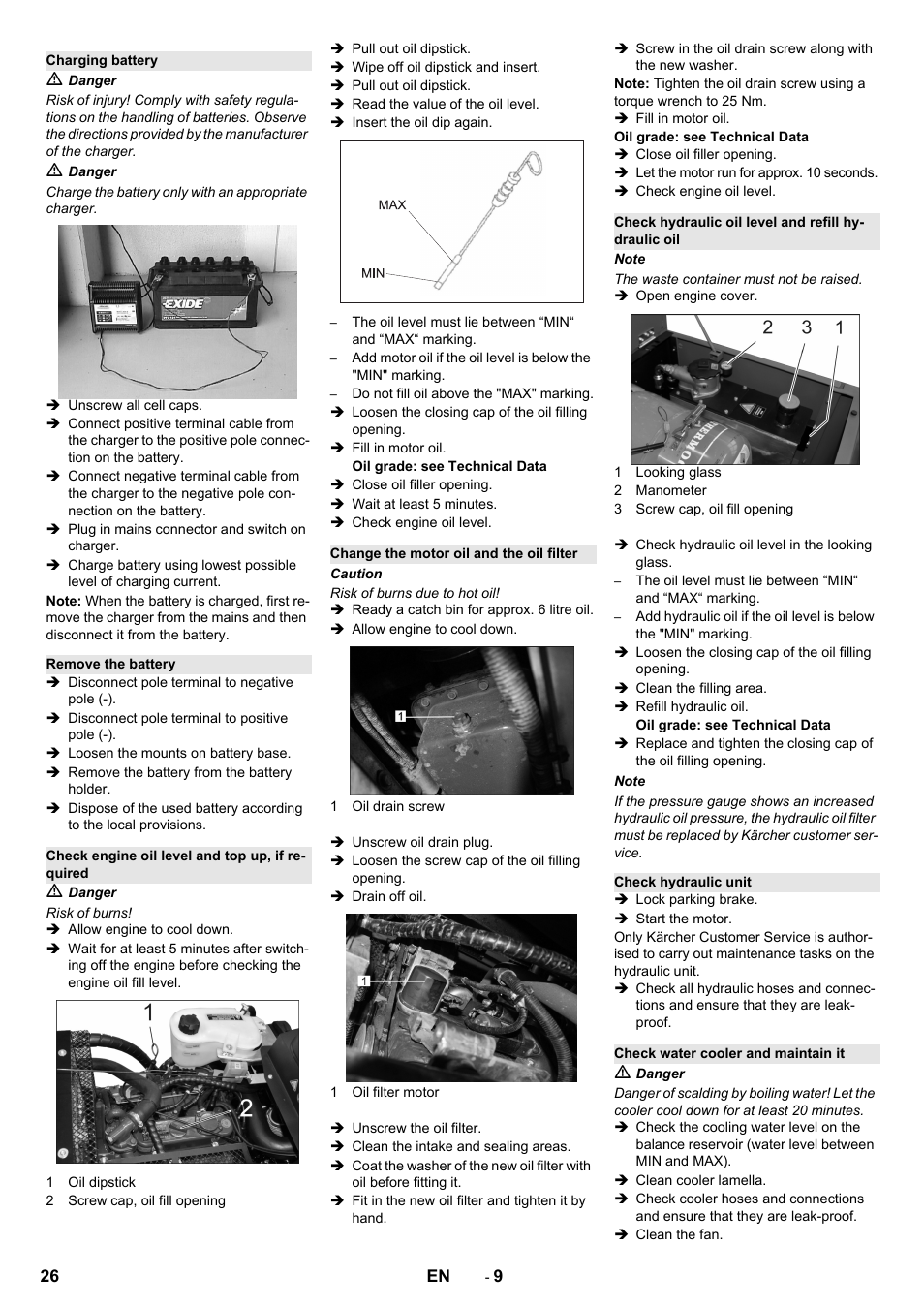 Karcher KM 130-300 R Lpg User Manual | Page 26 / 448