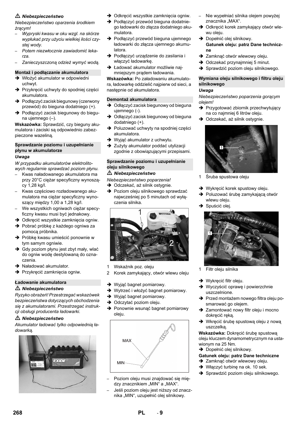 Karcher KM 130-300 R Lpg User Manual | Page 268 / 448