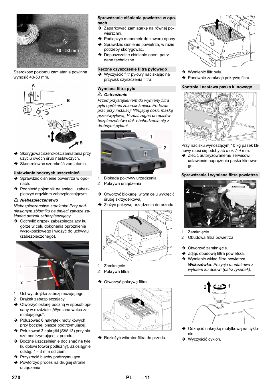 Karcher KM 130-300 R Lpg User Manual | Page 270 / 448
