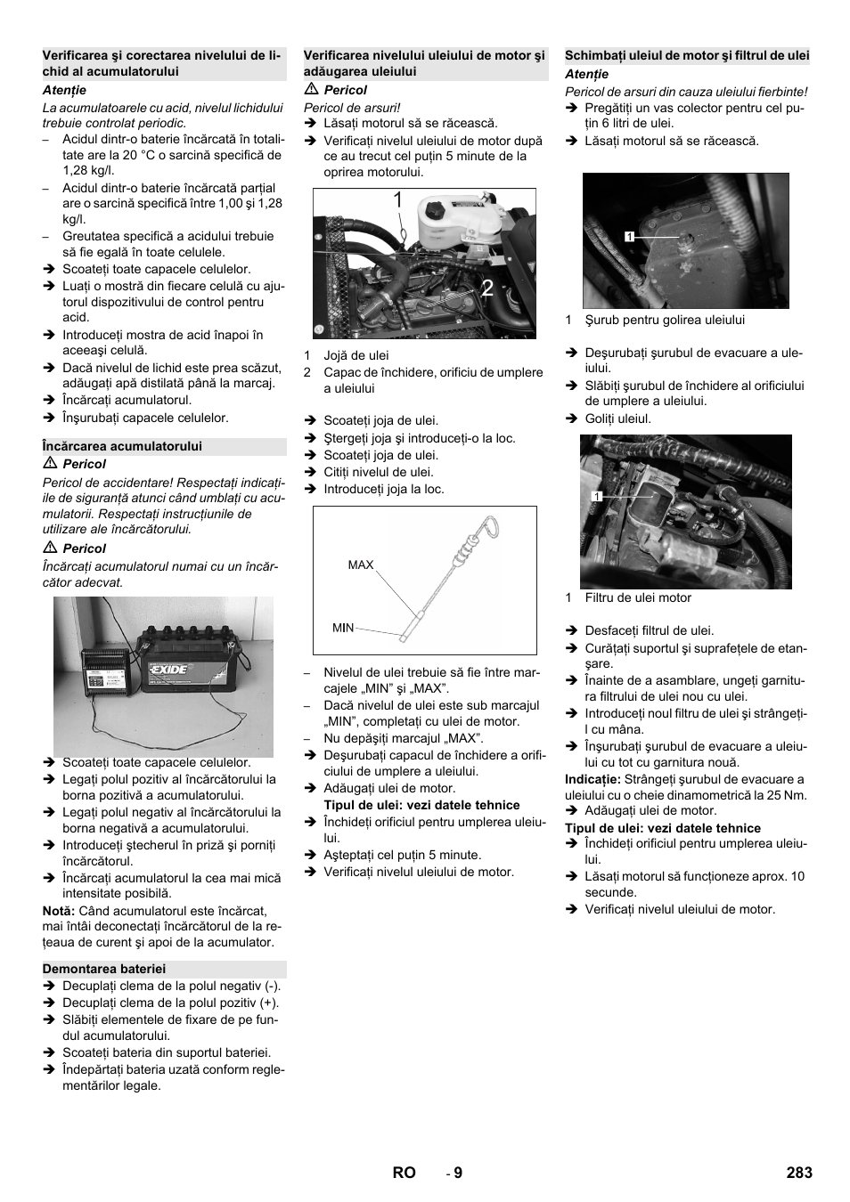 Karcher KM 130-300 R Lpg User Manual | Page 283 / 448