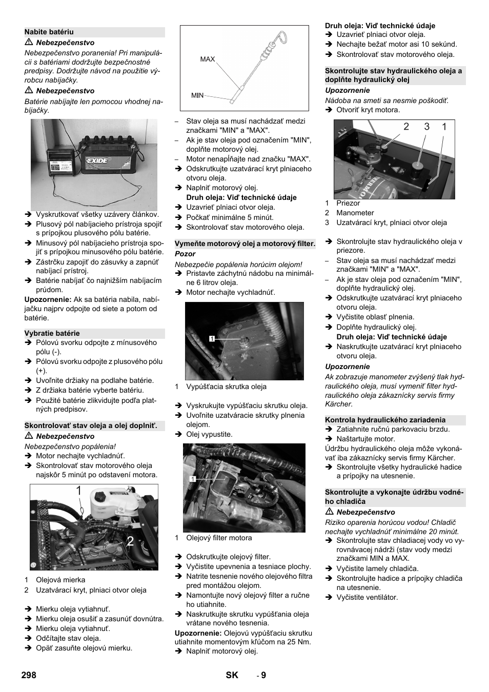 Karcher KM 130-300 R Lpg User Manual | Page 298 / 448
