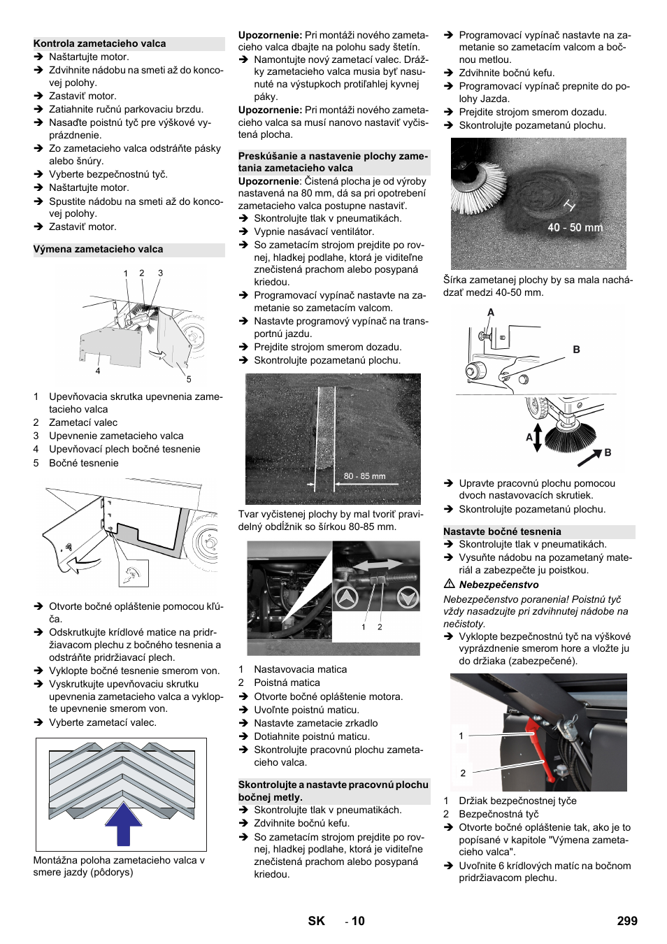 Karcher KM 130-300 R Lpg User Manual | Page 299 / 448