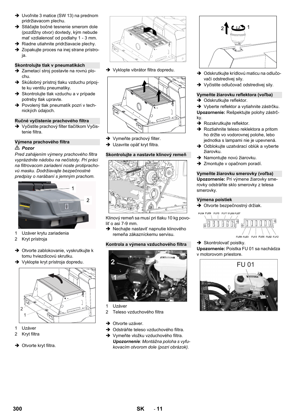 Karcher KM 130-300 R Lpg User Manual | Page 300 / 448