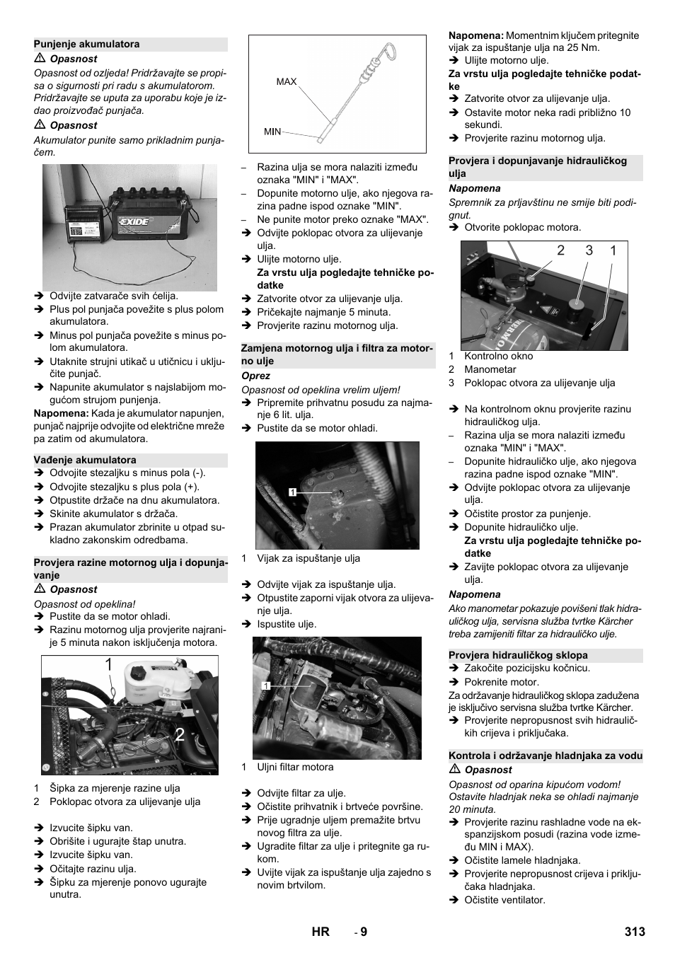 Karcher KM 130-300 R Lpg User Manual | Page 313 / 448