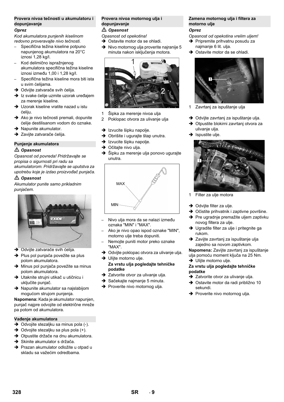 Karcher KM 130-300 R Lpg User Manual | Page 328 / 448
