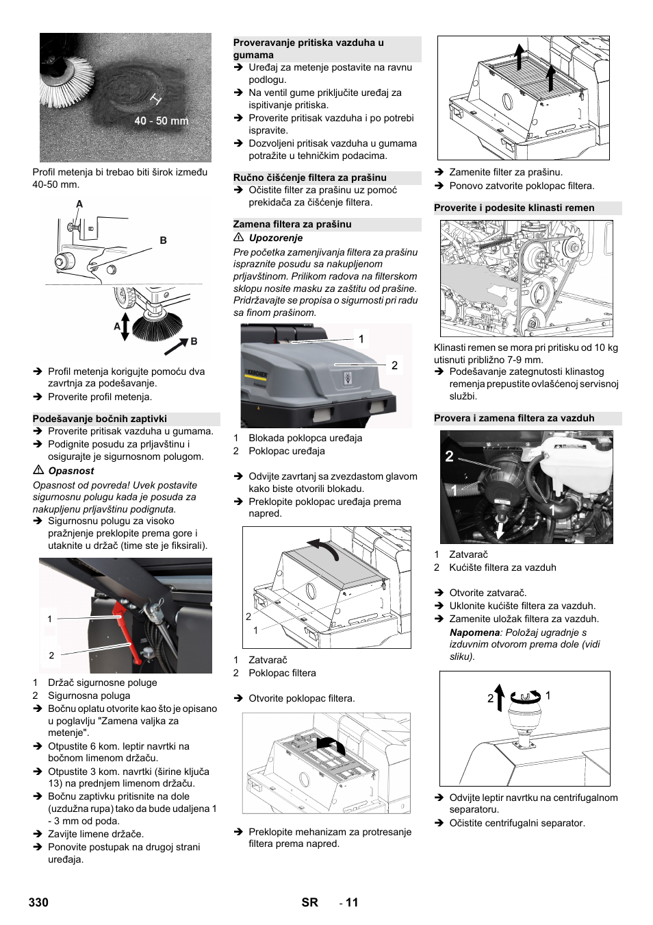 Karcher KM 130-300 R Lpg User Manual | Page 330 / 448