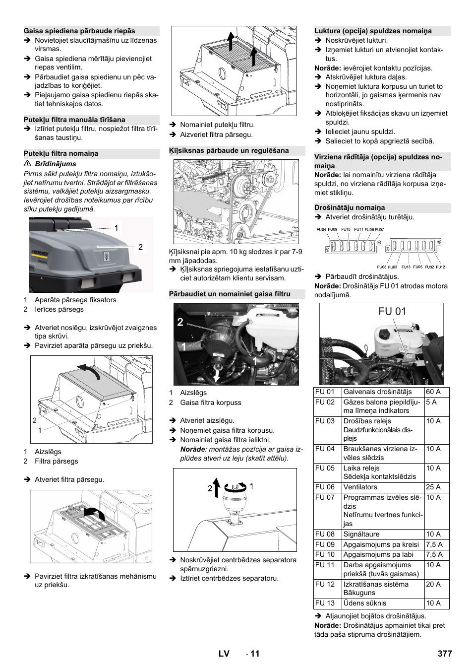 Karcher KM 130-300 R Lpg User Manual | Page 377 / 448