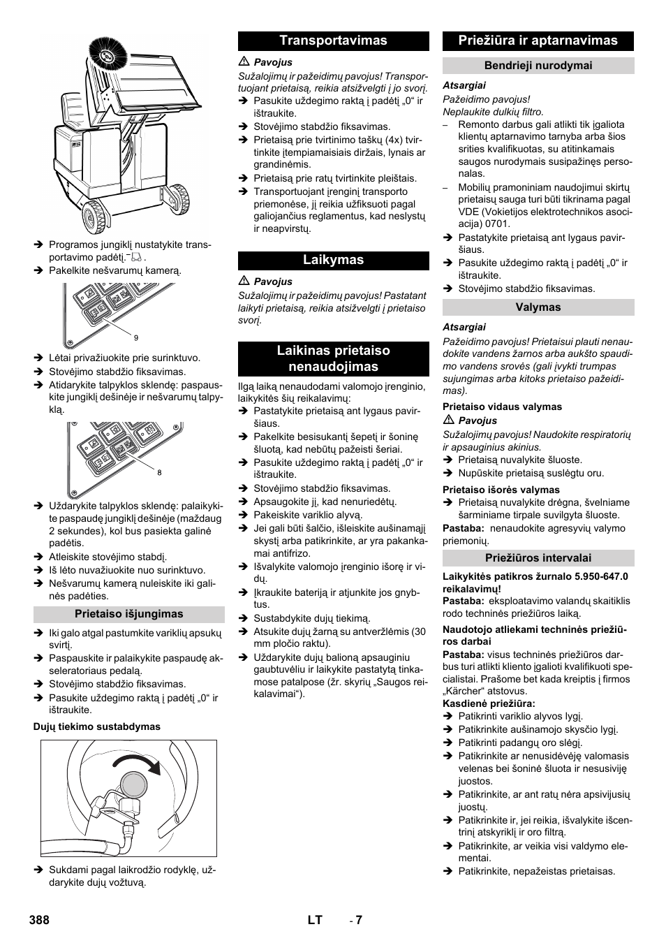 Karcher KM 130-300 R Lpg User Manual | Page 388 / 448