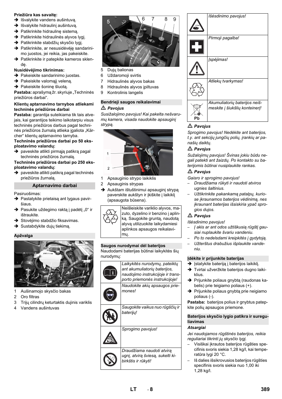 Karcher KM 130-300 R Lpg User Manual | Page 389 / 448