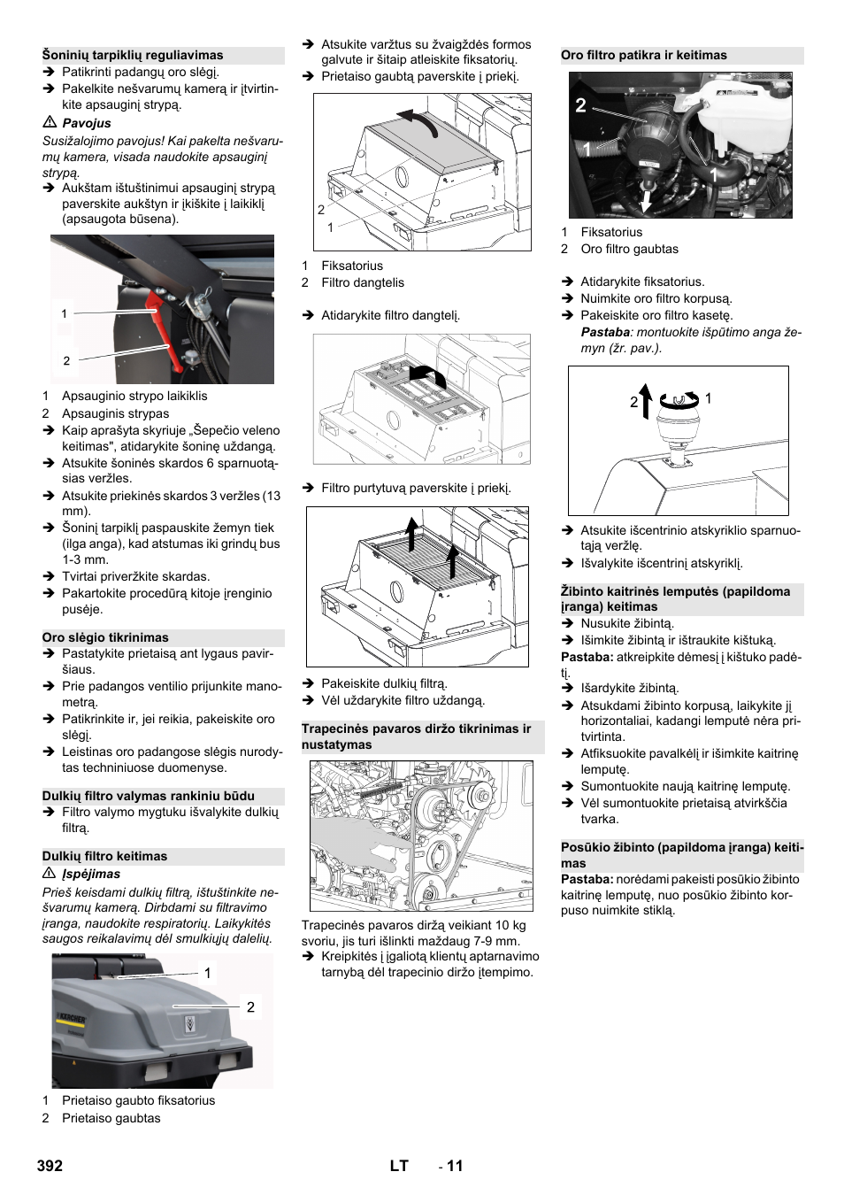 Karcher KM 130-300 R Lpg User Manual | Page 392 / 448