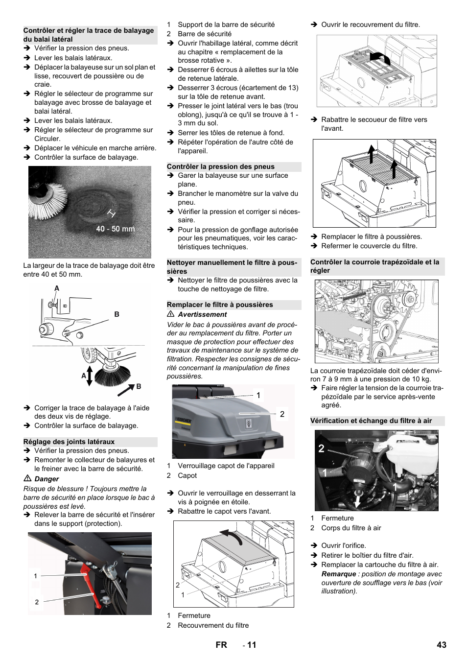 Karcher KM 130-300 R Lpg User Manual | Page 43 / 448