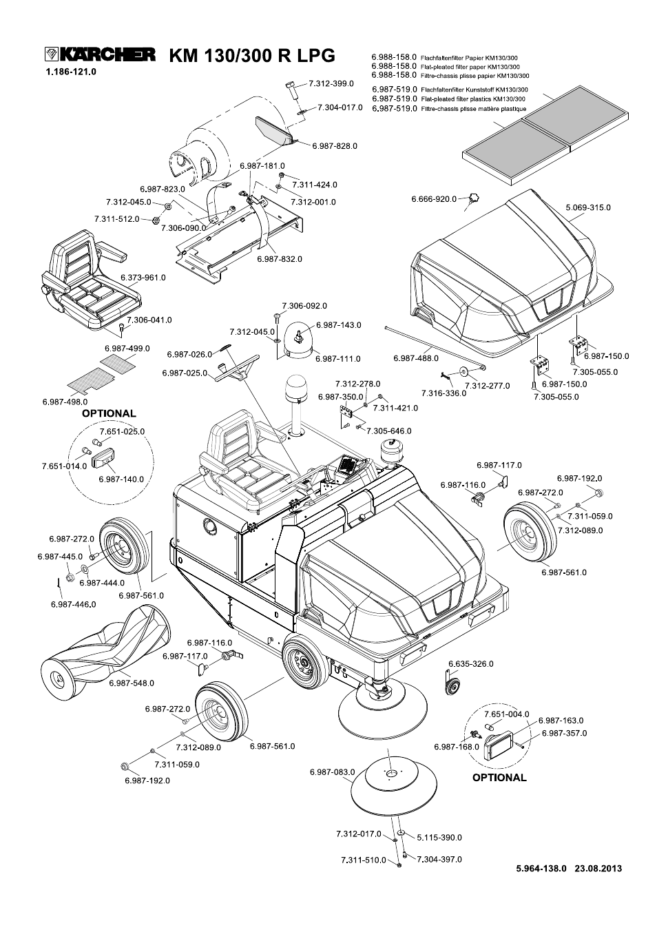 Karcher KM 130-300 R Lpg User Manual | Page 447 / 448