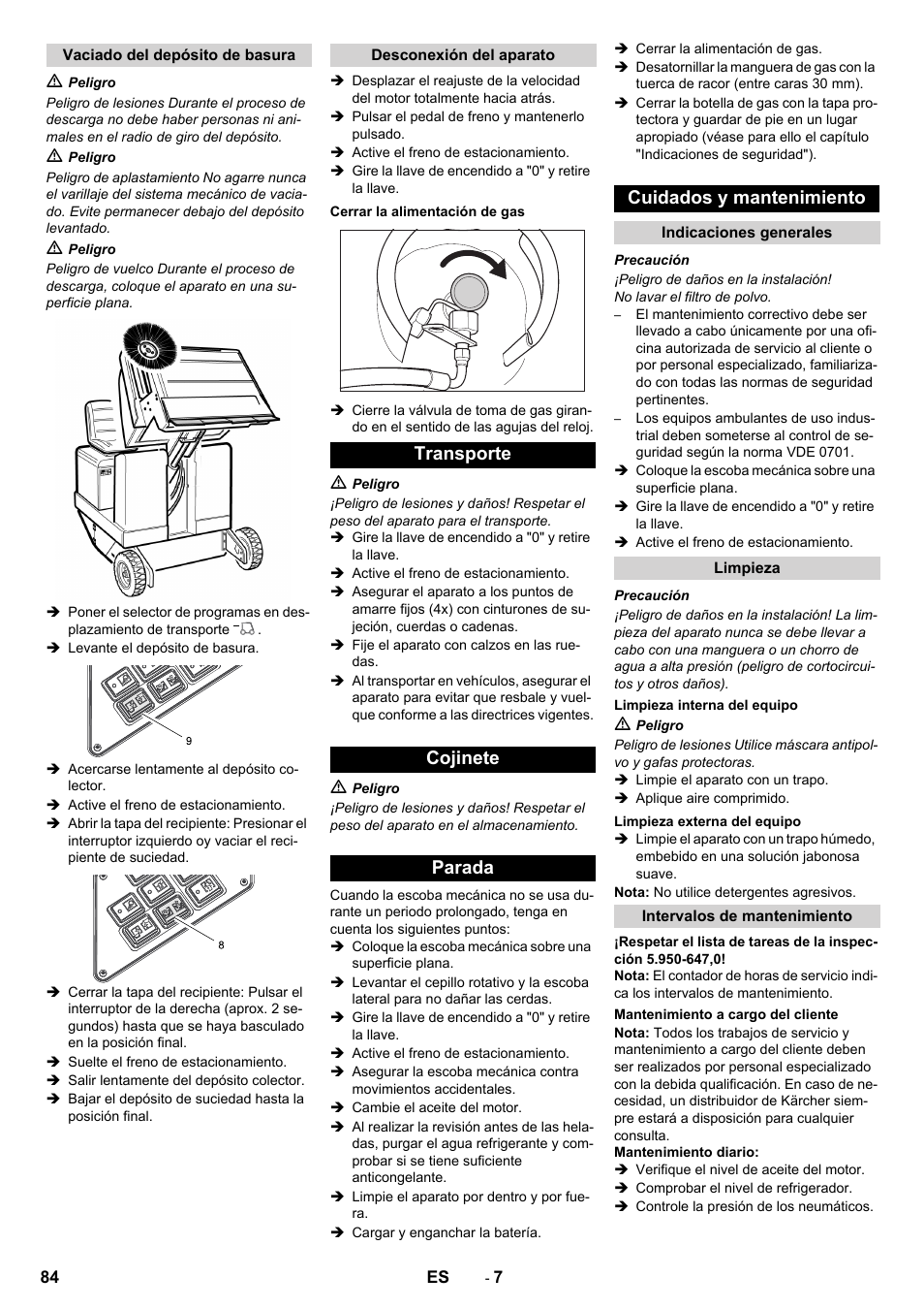 Karcher KM 130-300 R Lpg User Manual | Page 84 / 448