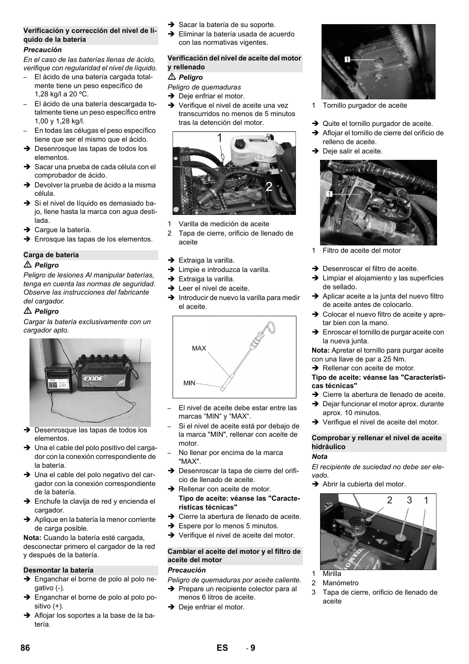 Karcher KM 130-300 R Lpg User Manual | Page 86 / 448