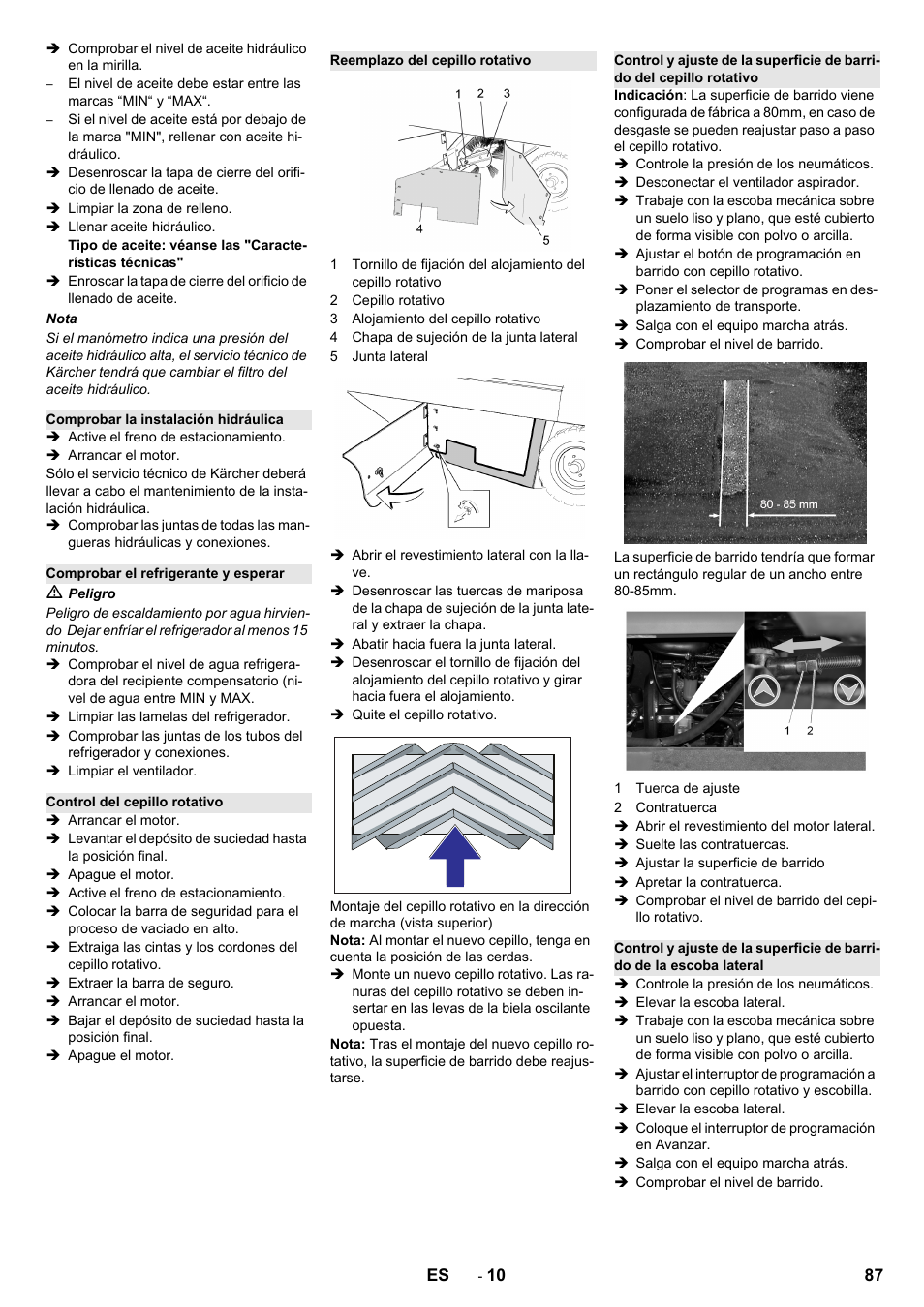 Karcher KM 130-300 R Lpg User Manual | Page 87 / 448