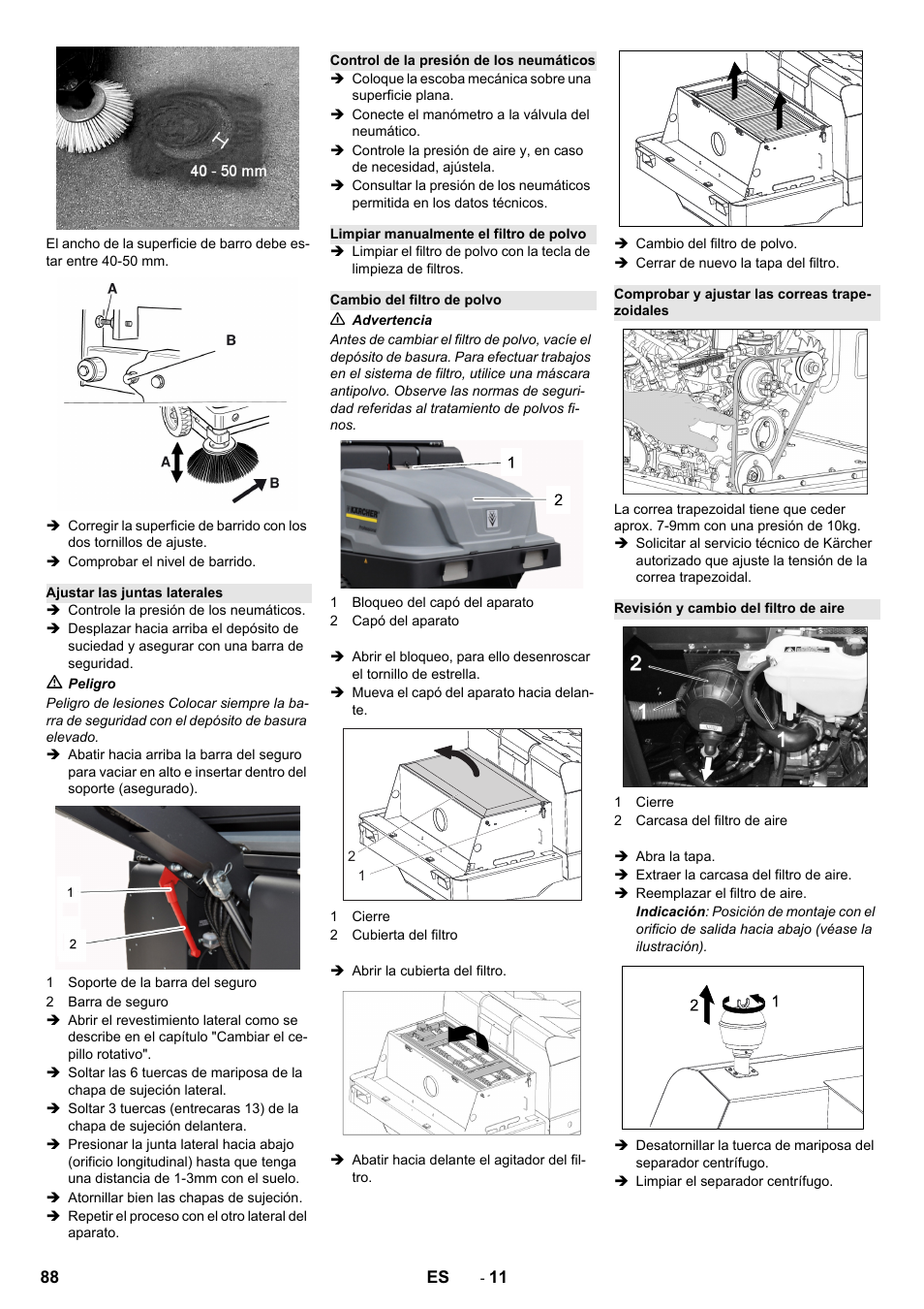 Karcher KM 130-300 R Lpg User Manual | Page 88 / 448
