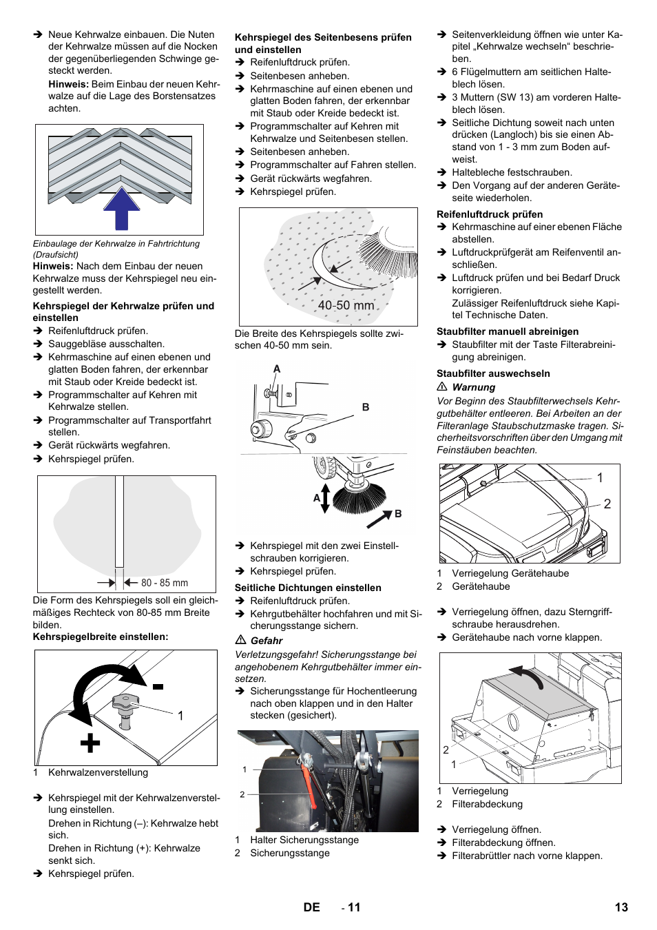 Karcher KM 170-600 R Lpg User Manual | Page 13 / 472