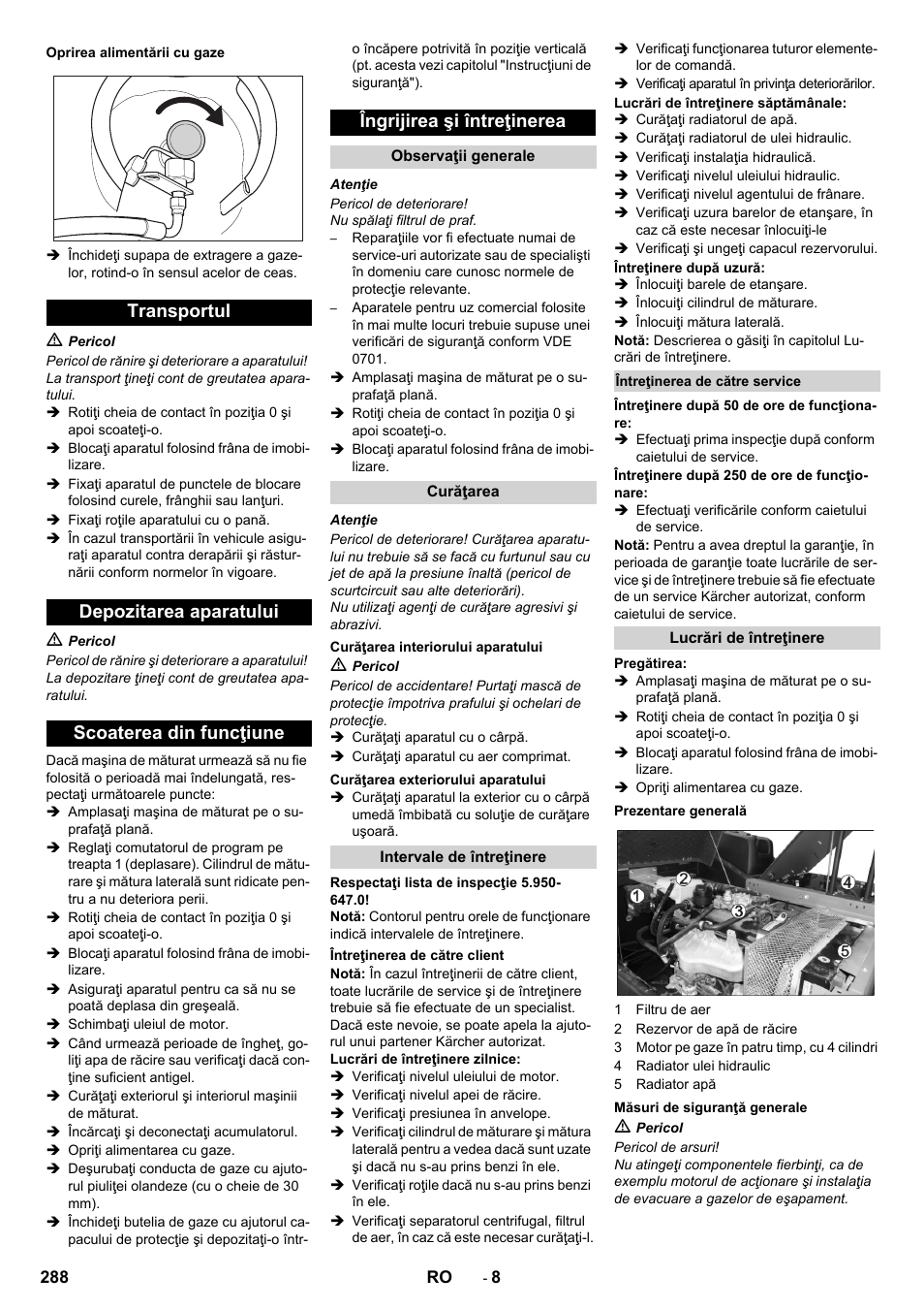 Karcher KM 170-600 R Lpg User Manual | Page 288 / 472