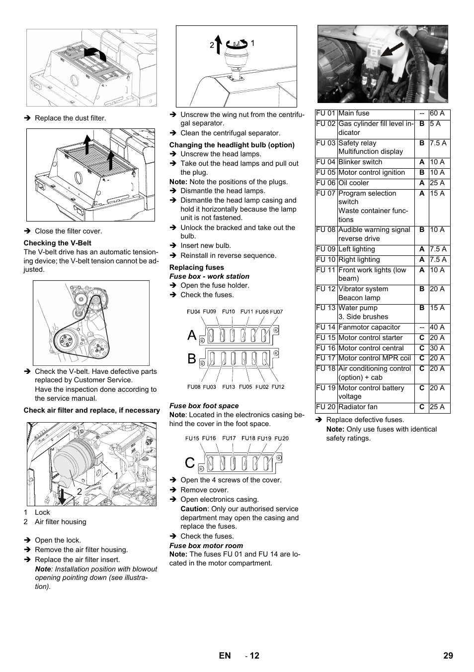 Karcher KM 170-600 R Lpg User Manual | Page 29 / 472