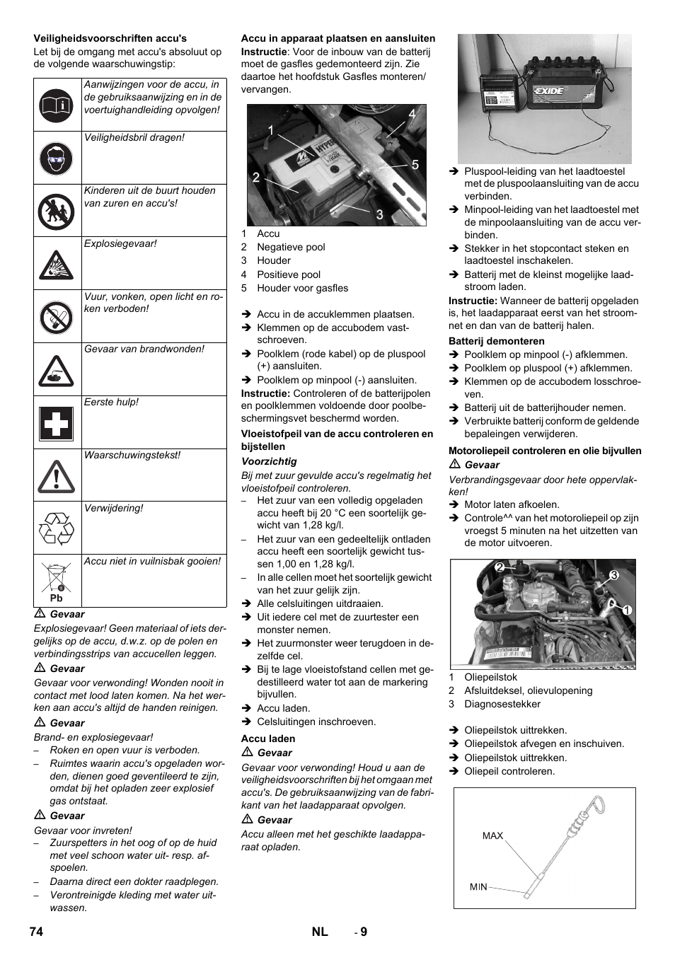 Karcher KM 170-600 R Lpg User Manual | Page 74 / 472