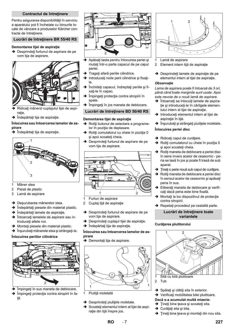 Karcher BD 50-40 RS Bp User Manual | Page 227 / 332
