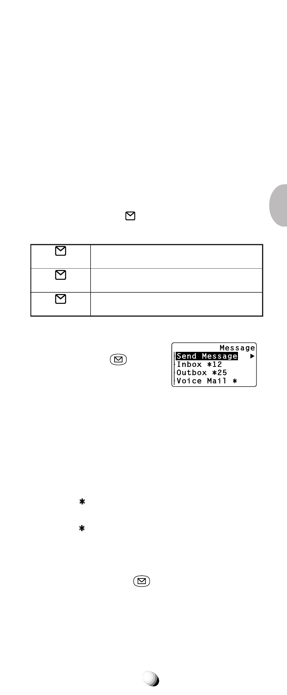 Messaging features | Audiovox 9155-GPX User Manual | Page 57 / 107