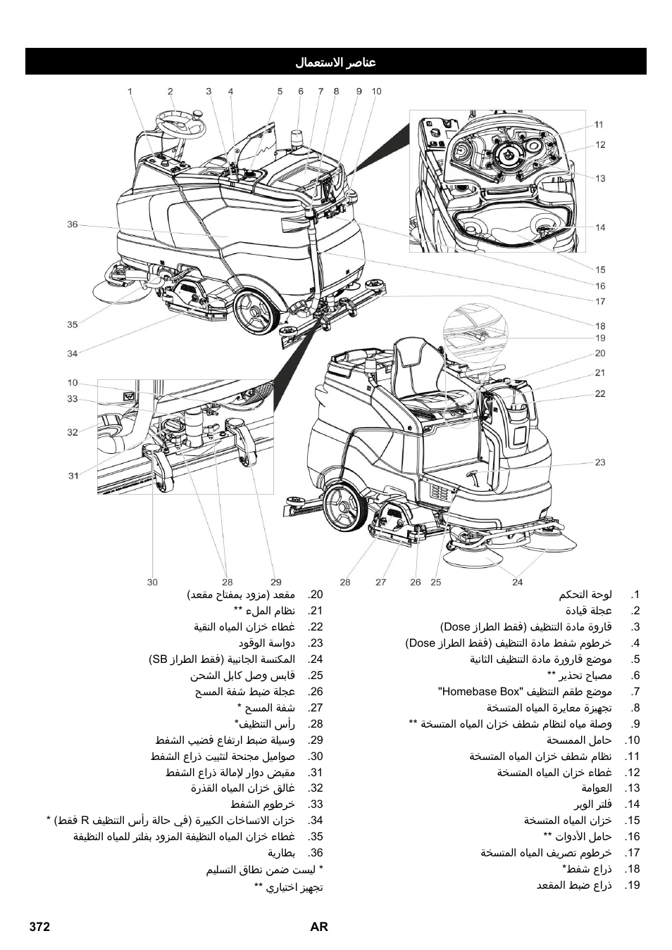 Karcher B 150 R Bp Dose User Manual | Page 372 / 376