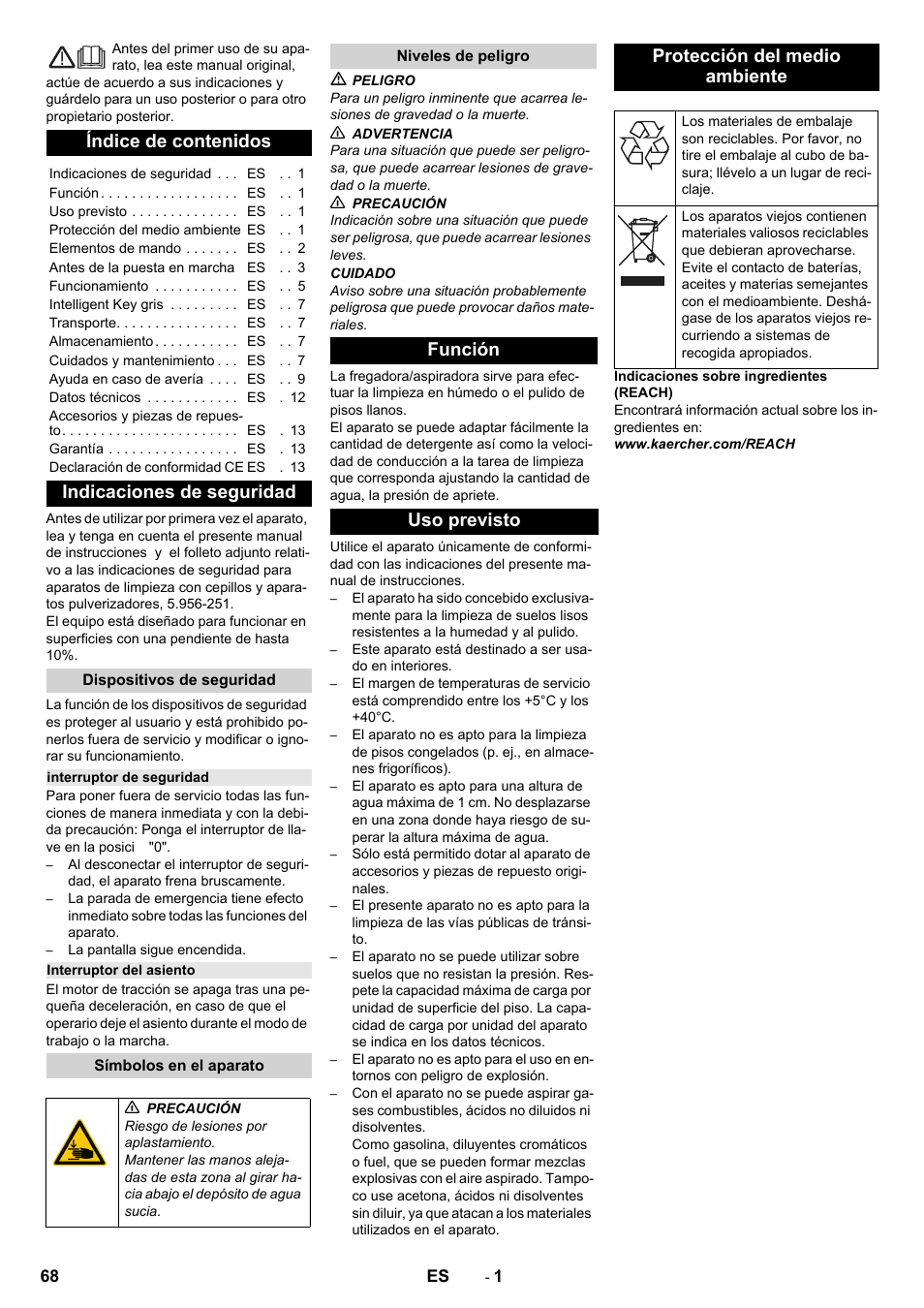 Karcher B 150 R Bp Dose User Manual | Page 68 / 376