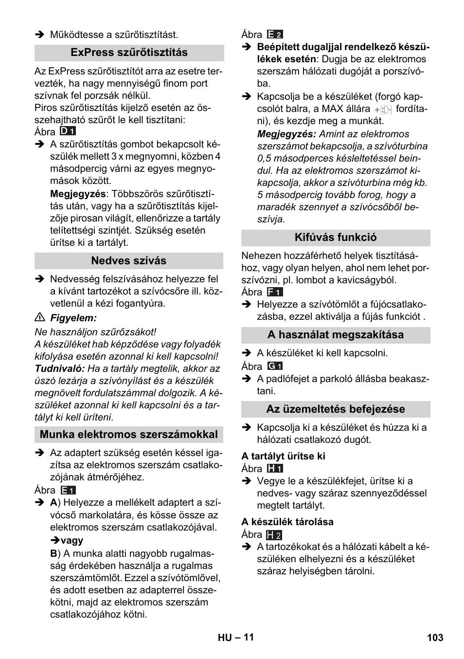 Karcher WD 7-700 P User Manual | Page 103 / 192