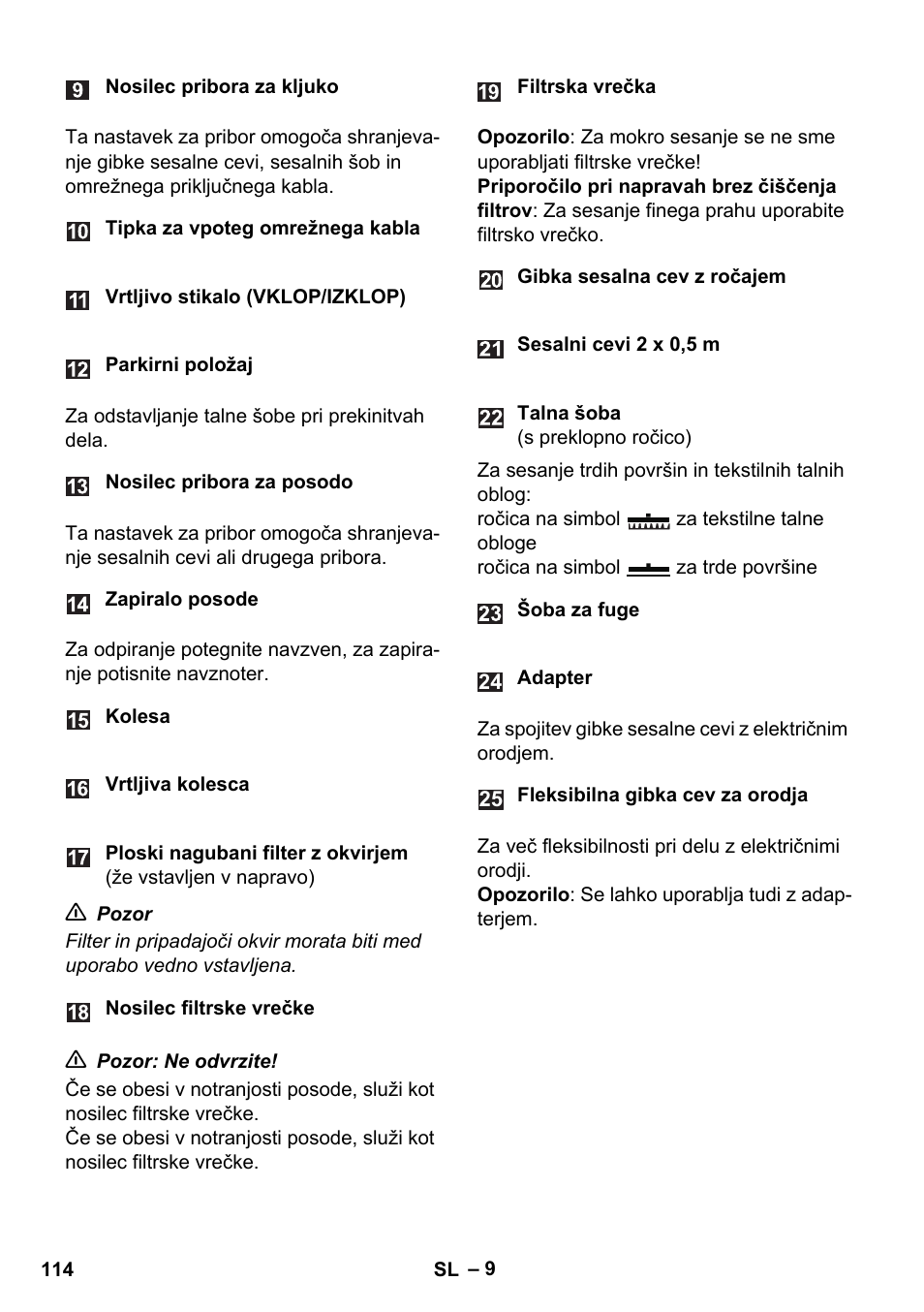 Karcher WD 7-700 P User Manual | Page 114 / 192