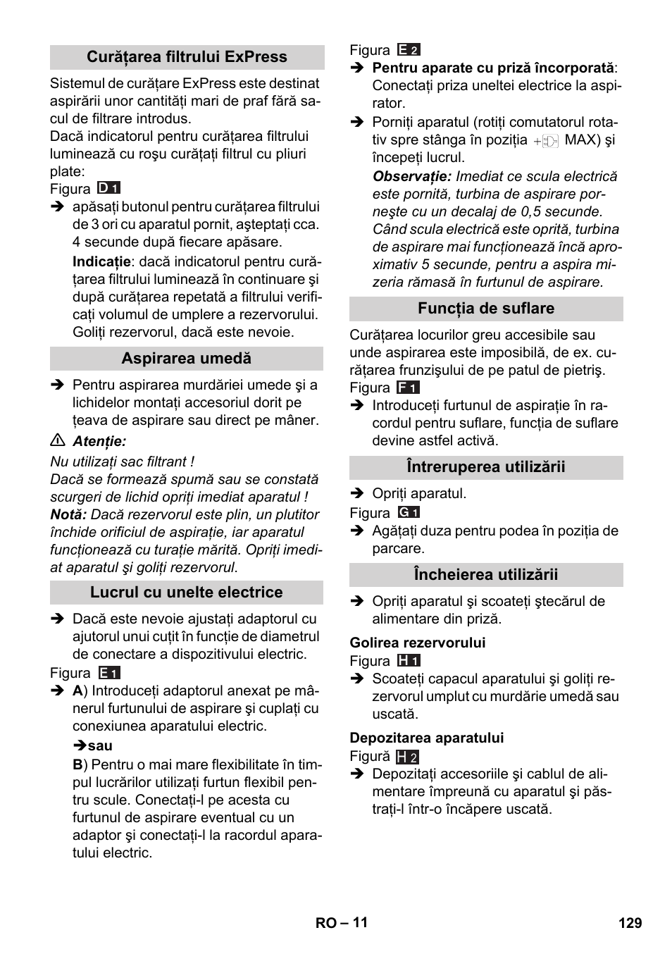 Karcher WD 7-700 P User Manual | Page 129 / 192