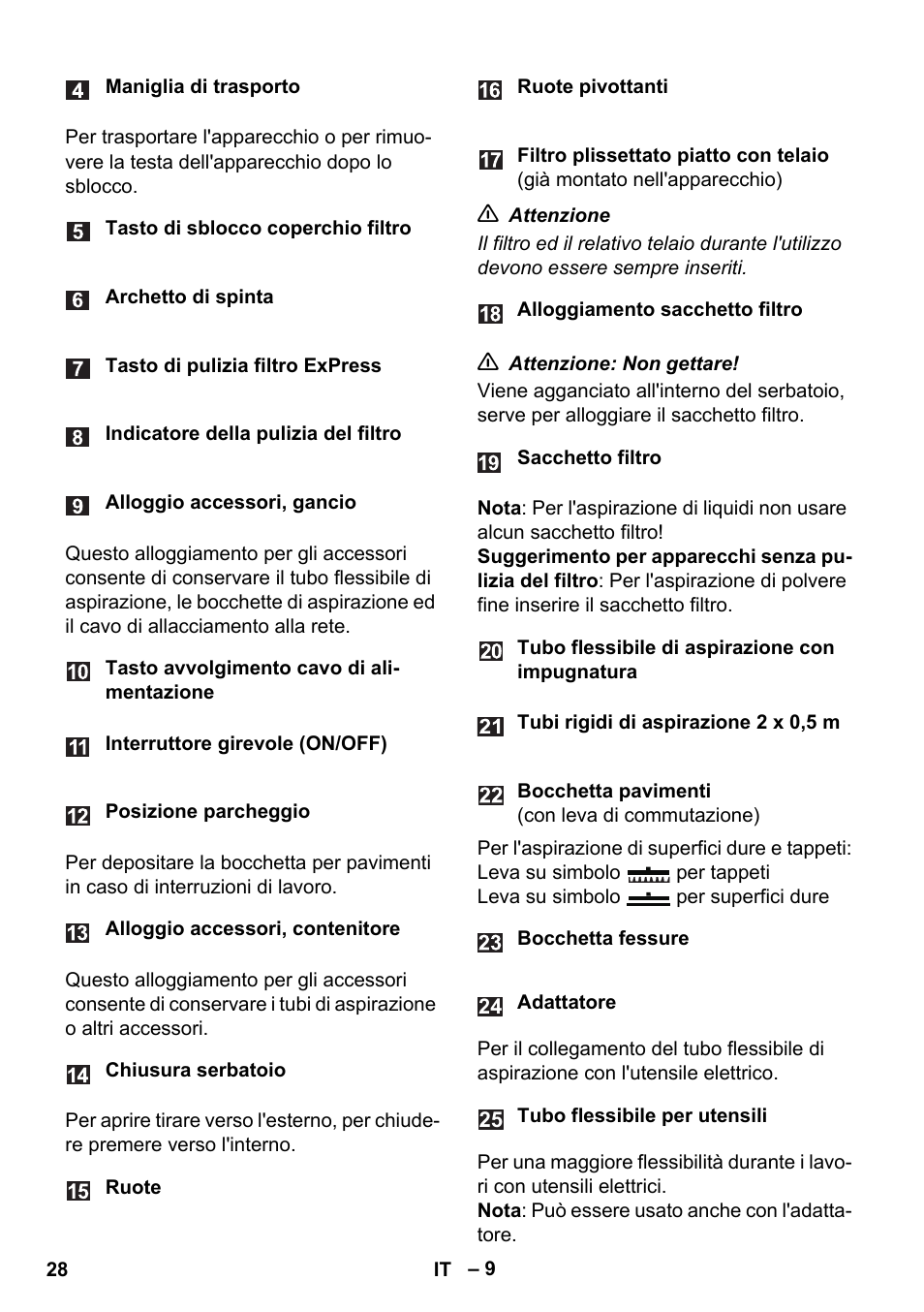 Karcher WD 7-700 P User Manual | Page 28 / 192