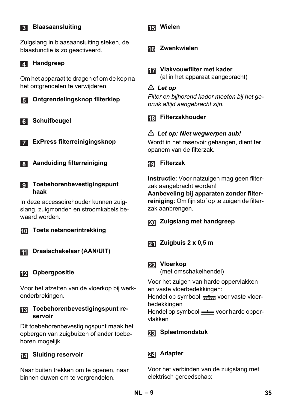 Karcher WD 7-700 P User Manual | Page 35 / 192