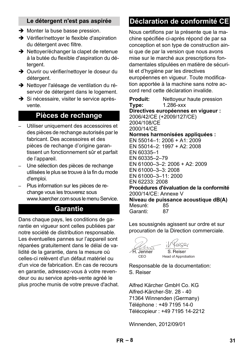 Karcher HD 10-21 4 SX Plus User Manual | Page 31 / 260