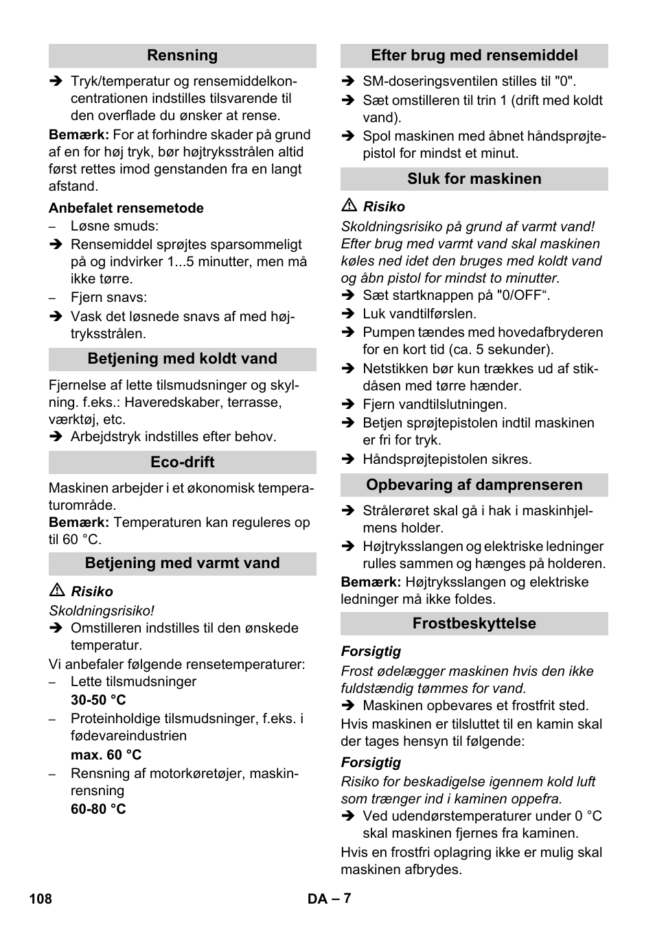 Karcher HDS 11-18 4 S Basic User Manual | Page 108 / 376
