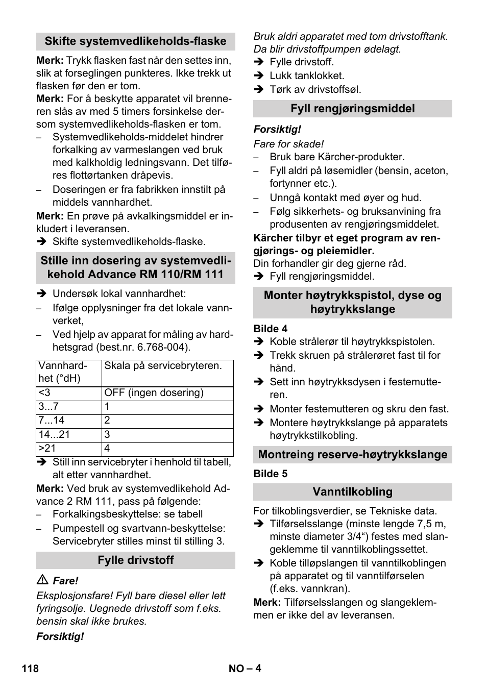 Karcher HDS 11-18 4 S Basic User Manual | Page 118 / 376