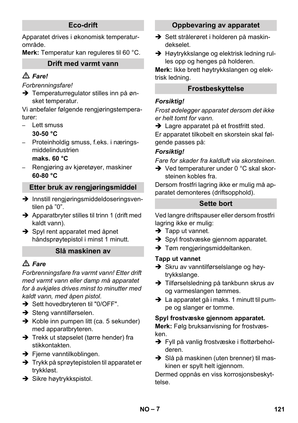 Karcher HDS 11-18 4 S Basic User Manual | Page 121 / 376