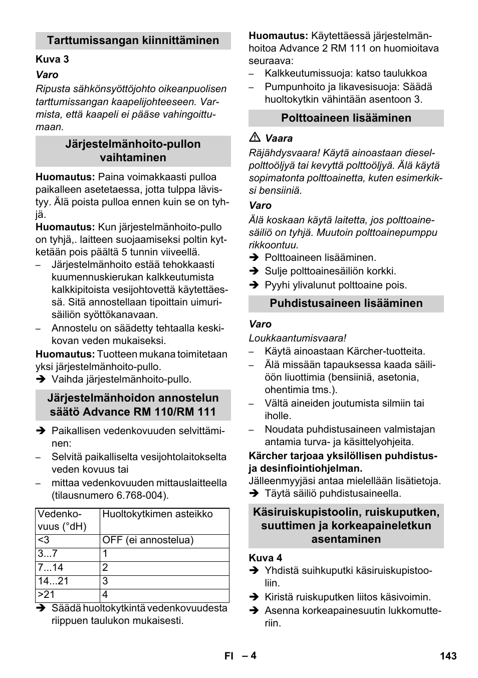 Karcher HDS 11-18 4 S Basic User Manual | Page 143 / 376